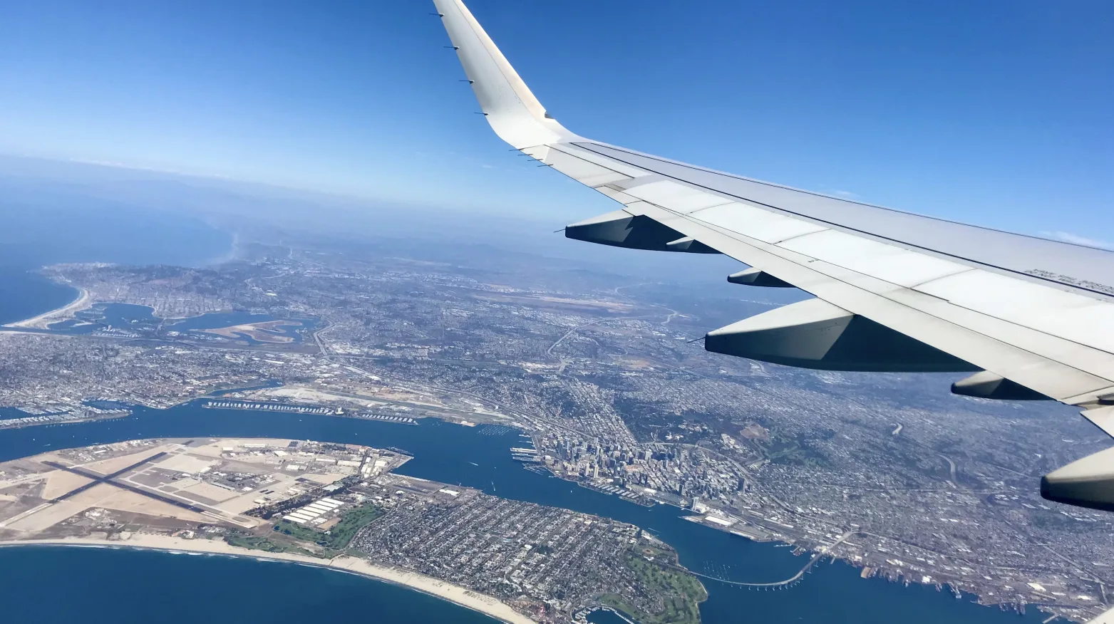 Business class flight